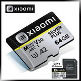 Xiaomi Micro SD Card Ultra SD Memory Card 128GB 256GB 32GB 64GB MicroSD U3 A2 TF Flash Card for Xiaomi Phone Camera table PC
