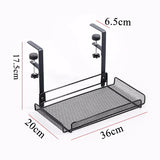 Under Desk Cable Management Tray No Drill Steel Desk Cable Organizers Wire Management Tray Cable Management Rack Storage Shelf