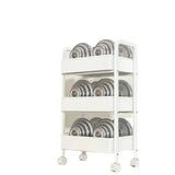 New Trolley Rack Kitchen Floor Bedroom Baby Snacks Mobile Bathroom Bathroom Storage Storage Rack