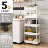 New Trolley Rack Kitchen Floor Bedroom Baby Snacks Mobile Bathroom Bathroom Storage Storage Rack