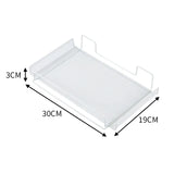 Under Desk Cable Management Tray No Drill Steel Desk Cable Organizers Wire Management Tray Cable Management Rack Storage Shelf