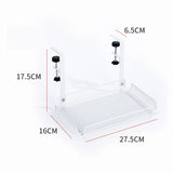 Under Desk Cable Management Tray No Drill Steel Desk Cable Organizers Wire Management Tray Cable Management Rack Storage Shelf