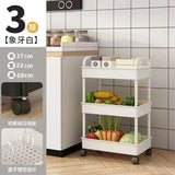 New Trolley Rack Kitchen Floor Bedroom Baby Snacks Mobile Bathroom Bathroom Storage Storage Rack