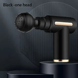 Portable Fascia Gun Vibration Massage Gun For Body Neck Back Pain Gout Relief Deep Muscle Relaxation Fitness Slimming One Head