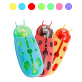 Electric Bug Cat Toy Automatic Flip Battery Operated Pet Dog Beetle Playing Interactive Toy Interactive Cat Toy Pet Supplies