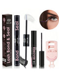 Lash Bond and Seal 10ml Individual Lashes Glue and Seal Super Strong Hold Lash Extension and Lash Glue Remover 5ml Tweezers Kit